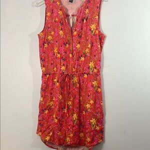 Floral Sleeveless Dress, NWT, Gap, S, pockets